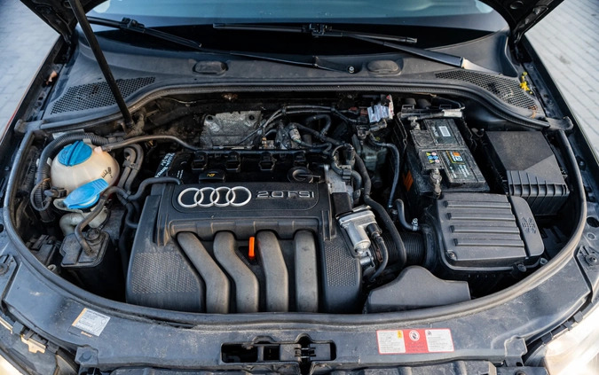Audi A3 cena 8500 przebieg: 224158, rok produkcji 2003 z Brusy małe 326